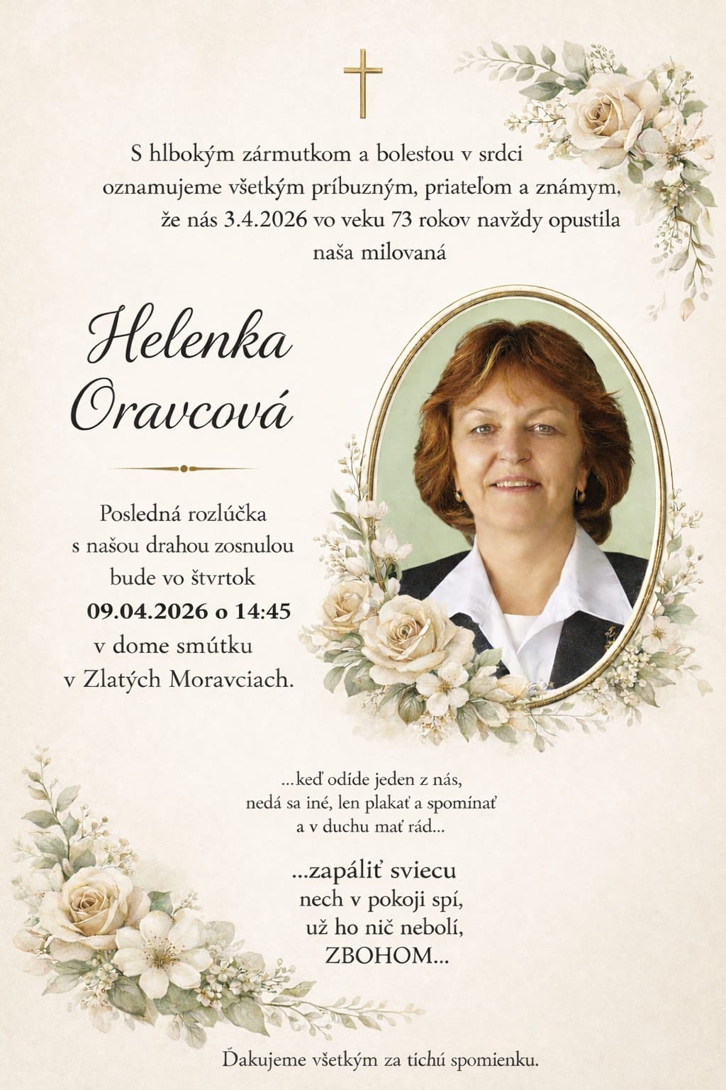 parte Elenka Oravcova